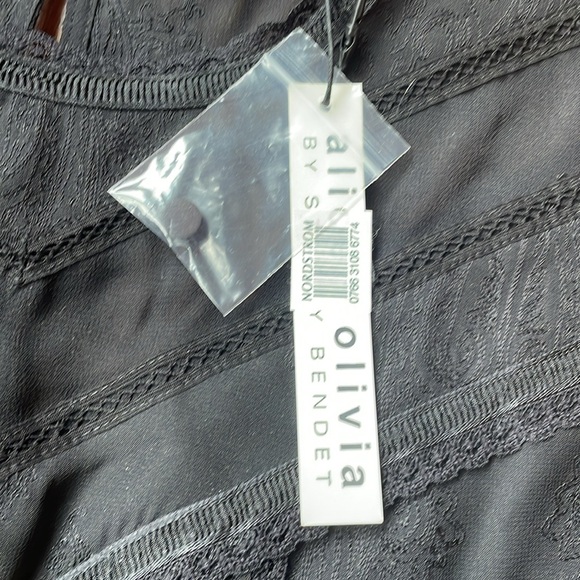 Alice and Olivia sheer black blouse - Picture 3 of 5